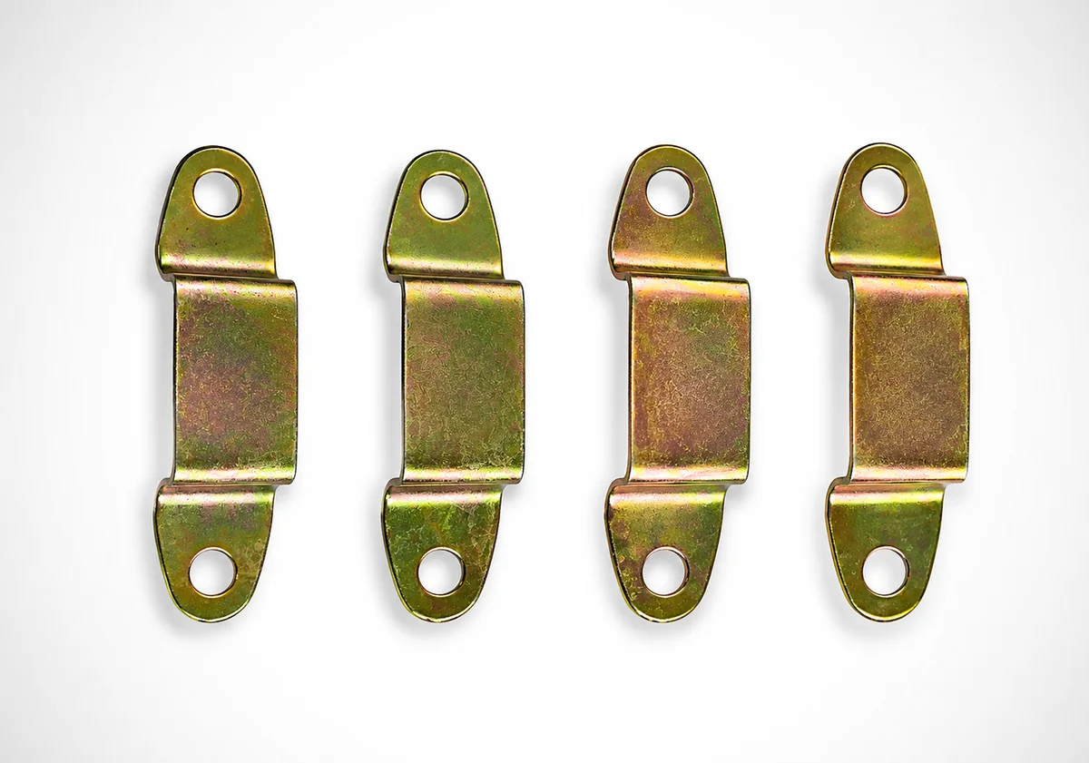 Exhaust frame clamps